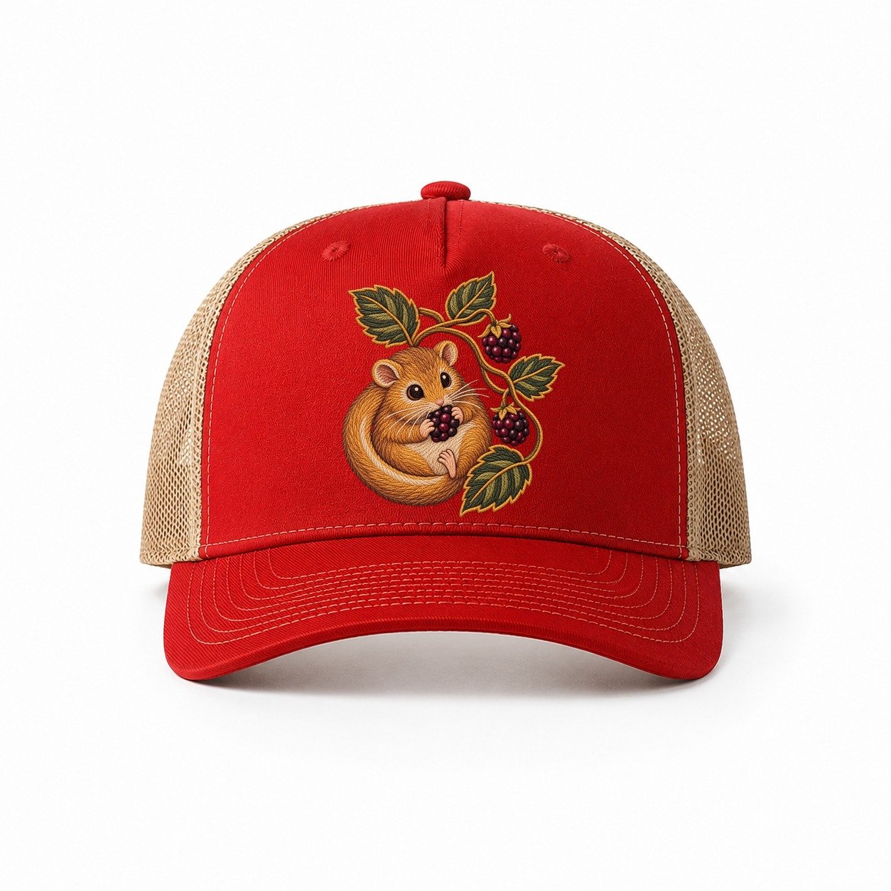 Red-Khaki — front view