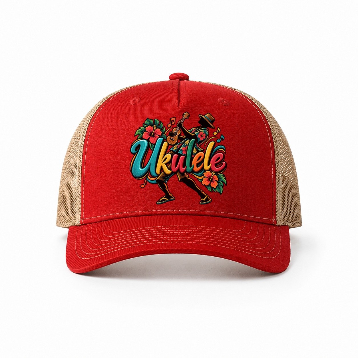 Red-Khaki — front view