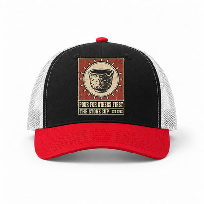 Black-Red-White — front view