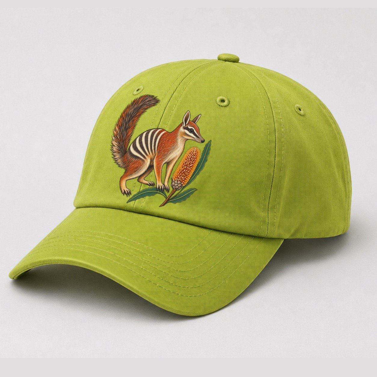 Fluorescent Green — angle view