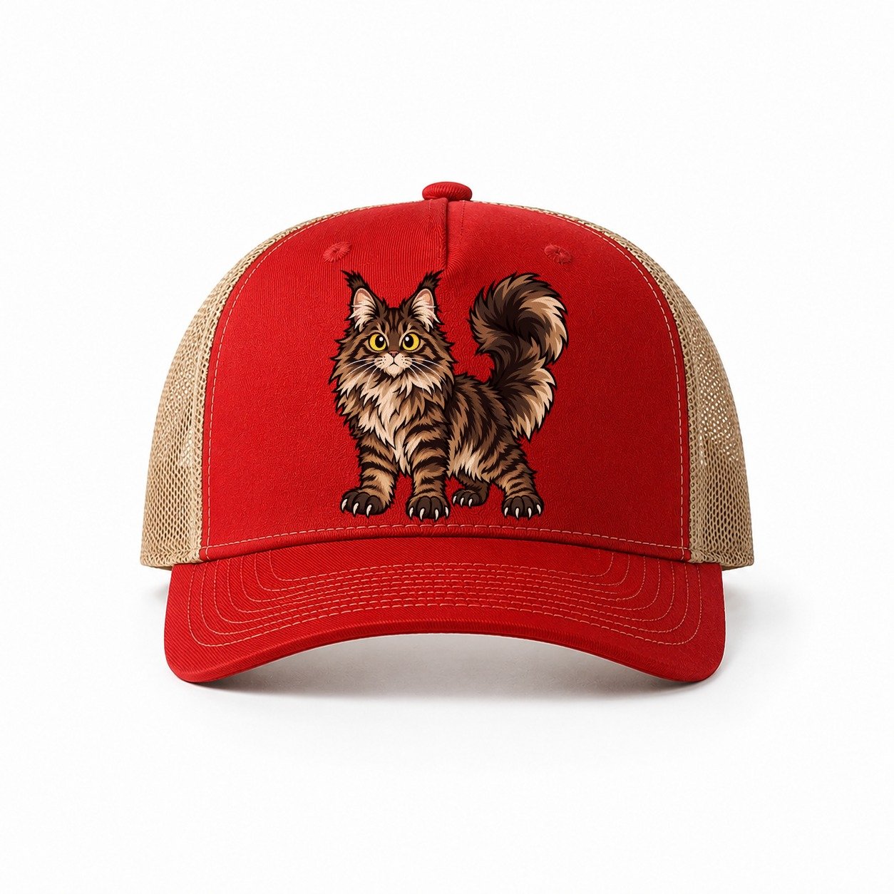 Red-Khaki — front view