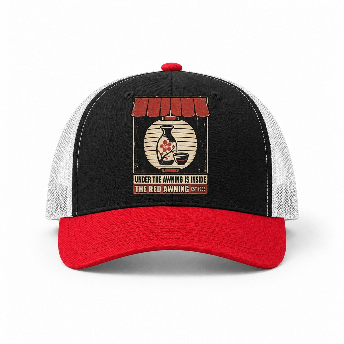 Black-Red-White — front view