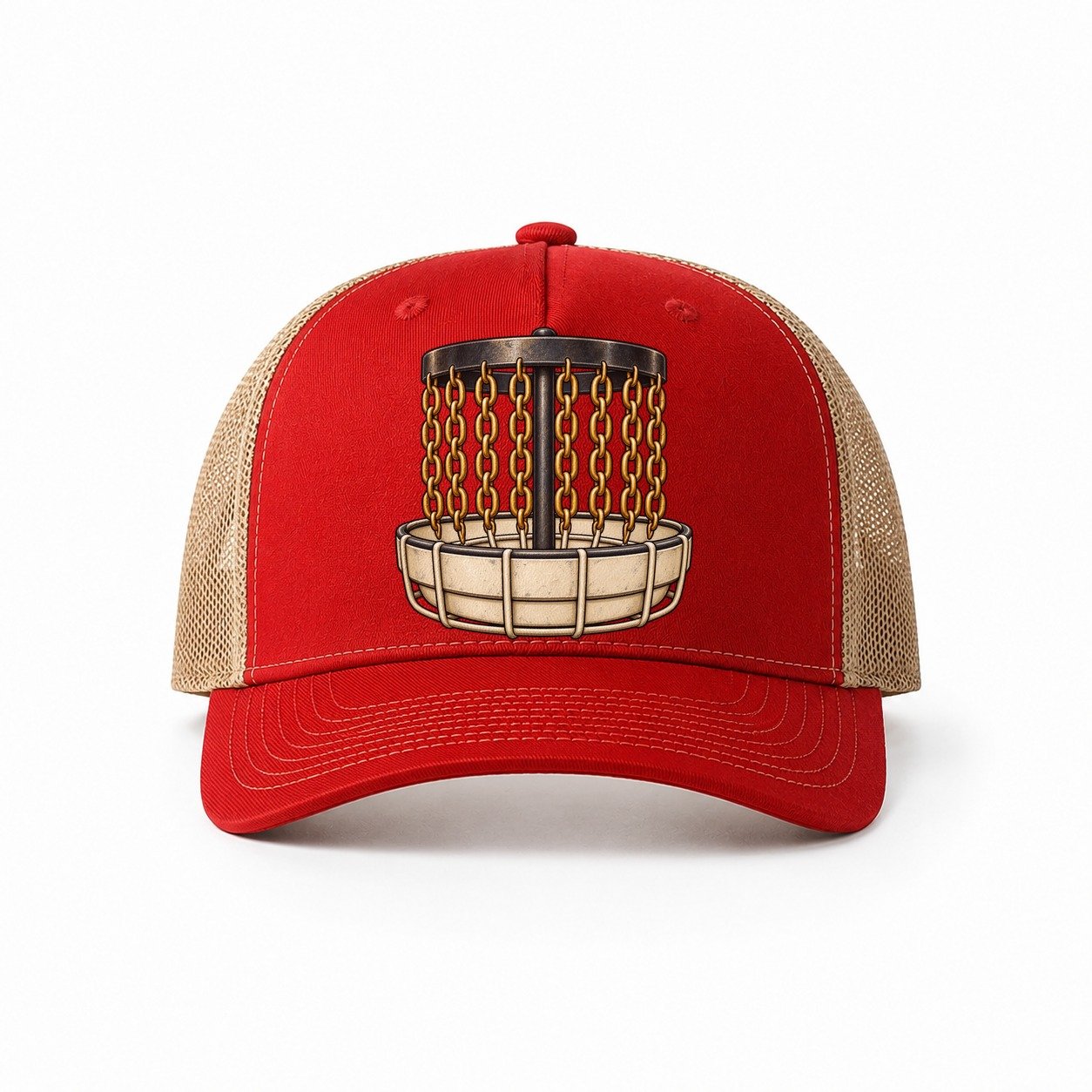 Red-Khaki — front view