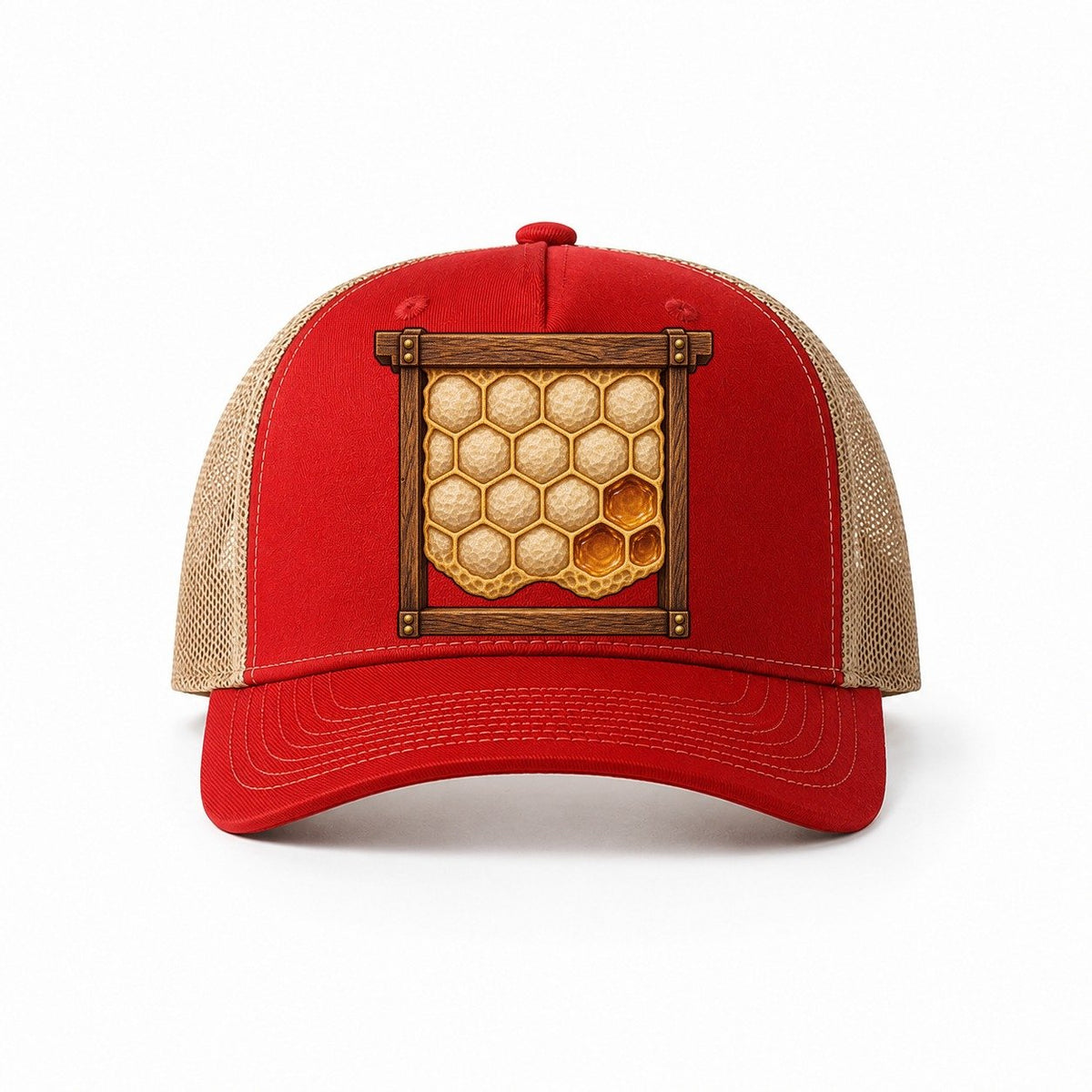 Red-Khaki — front view