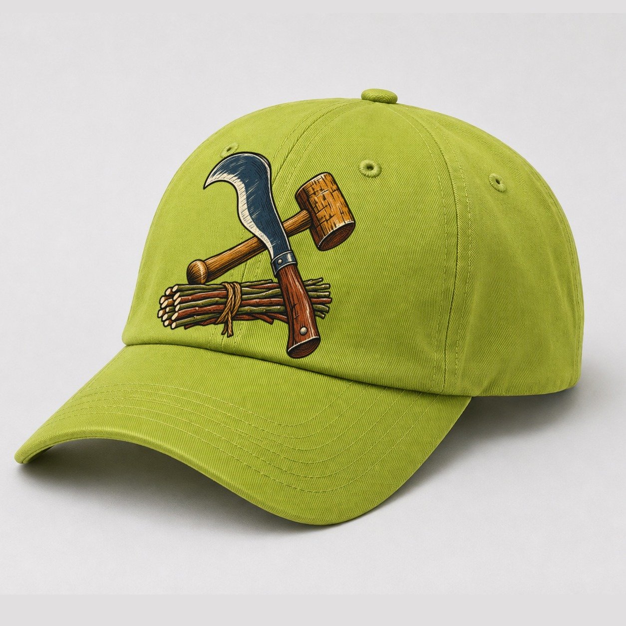 Fluorescent Green — angle view
