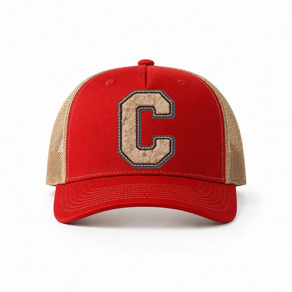 Red-Khaki — front view