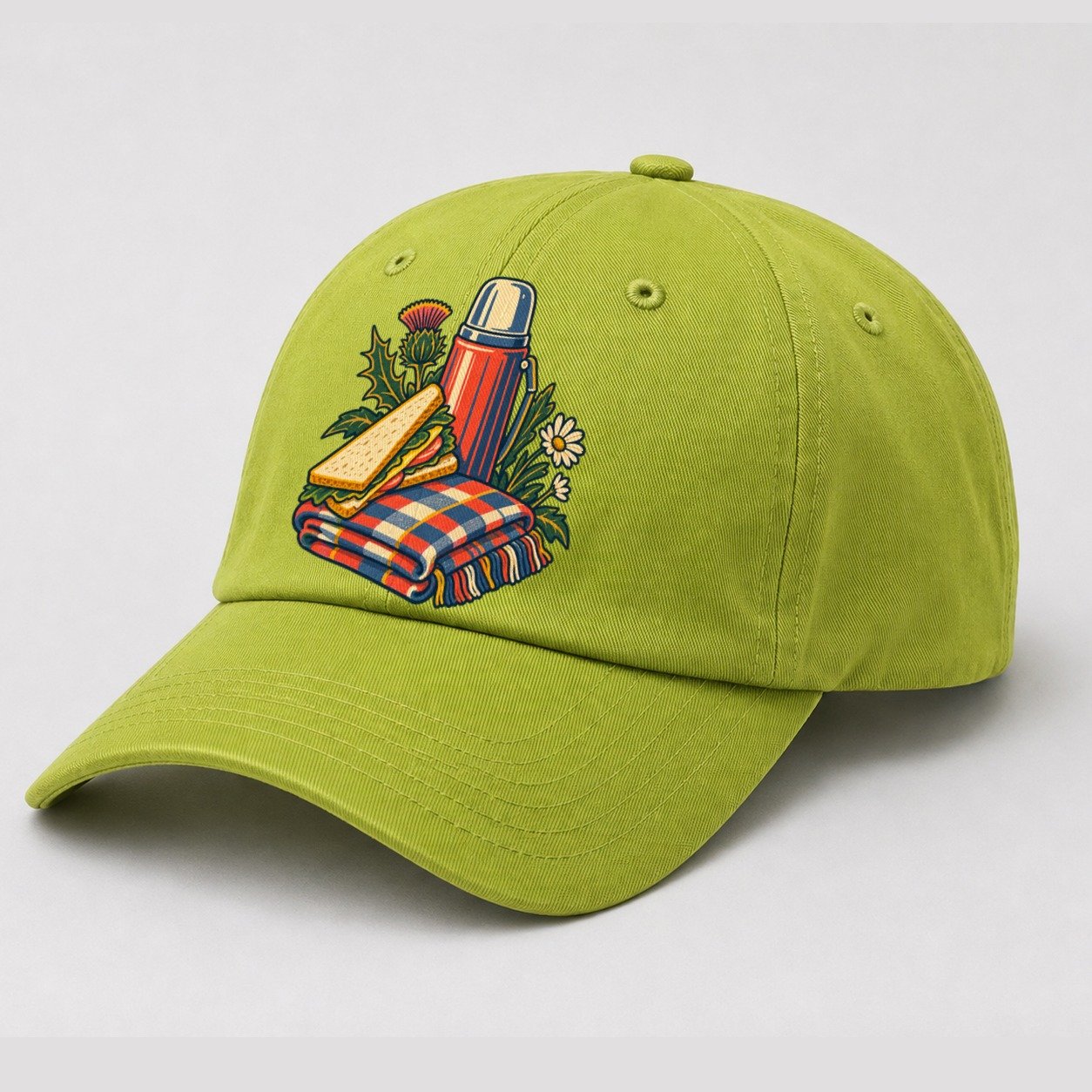 Fluorescent Green — angle view