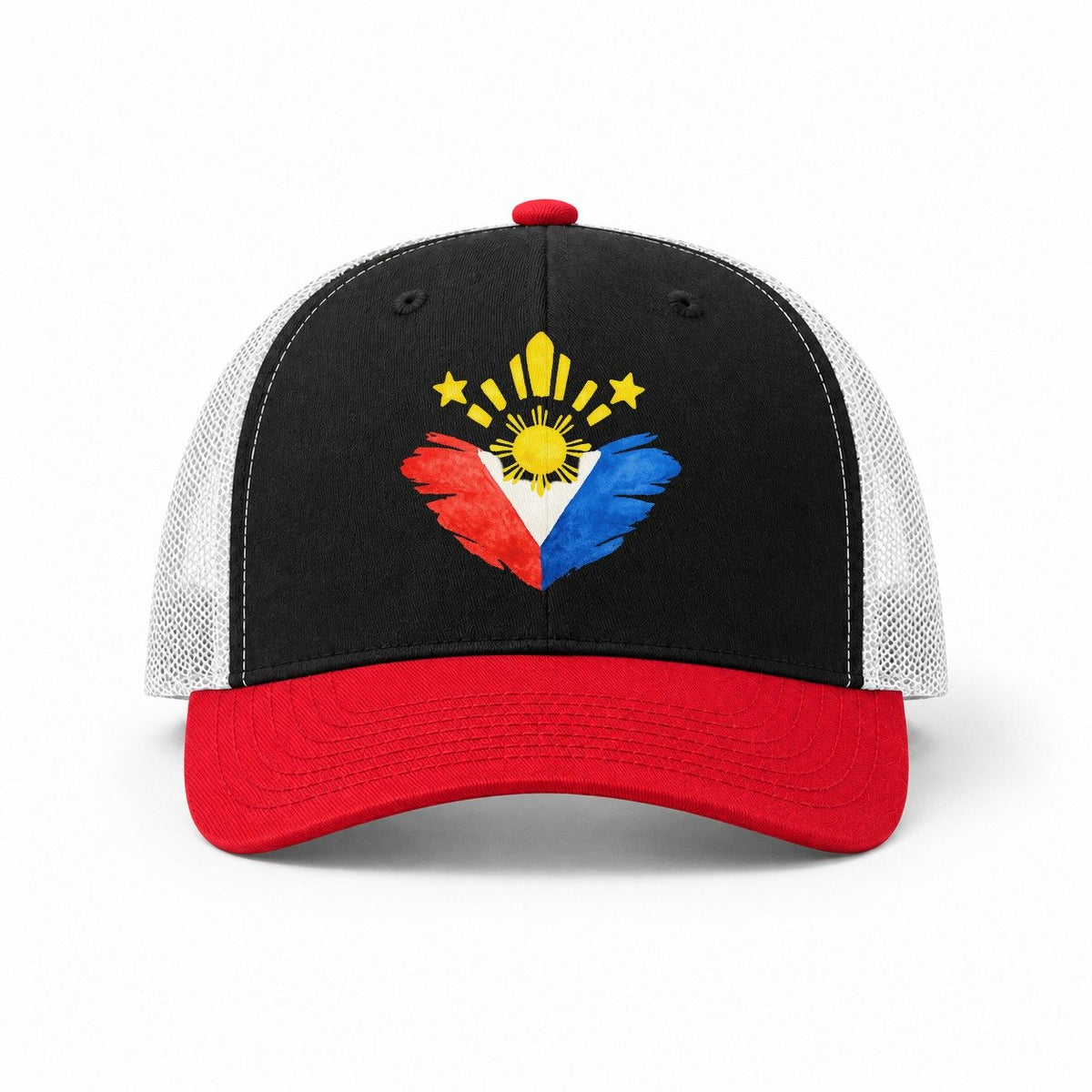 Black-Red-White — front view