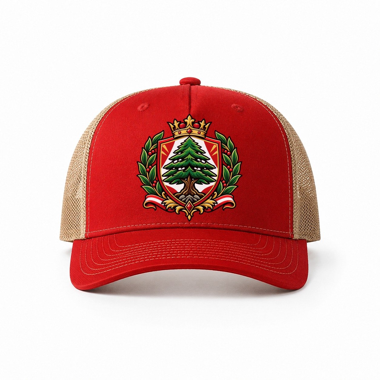 Red-Khaki — front view