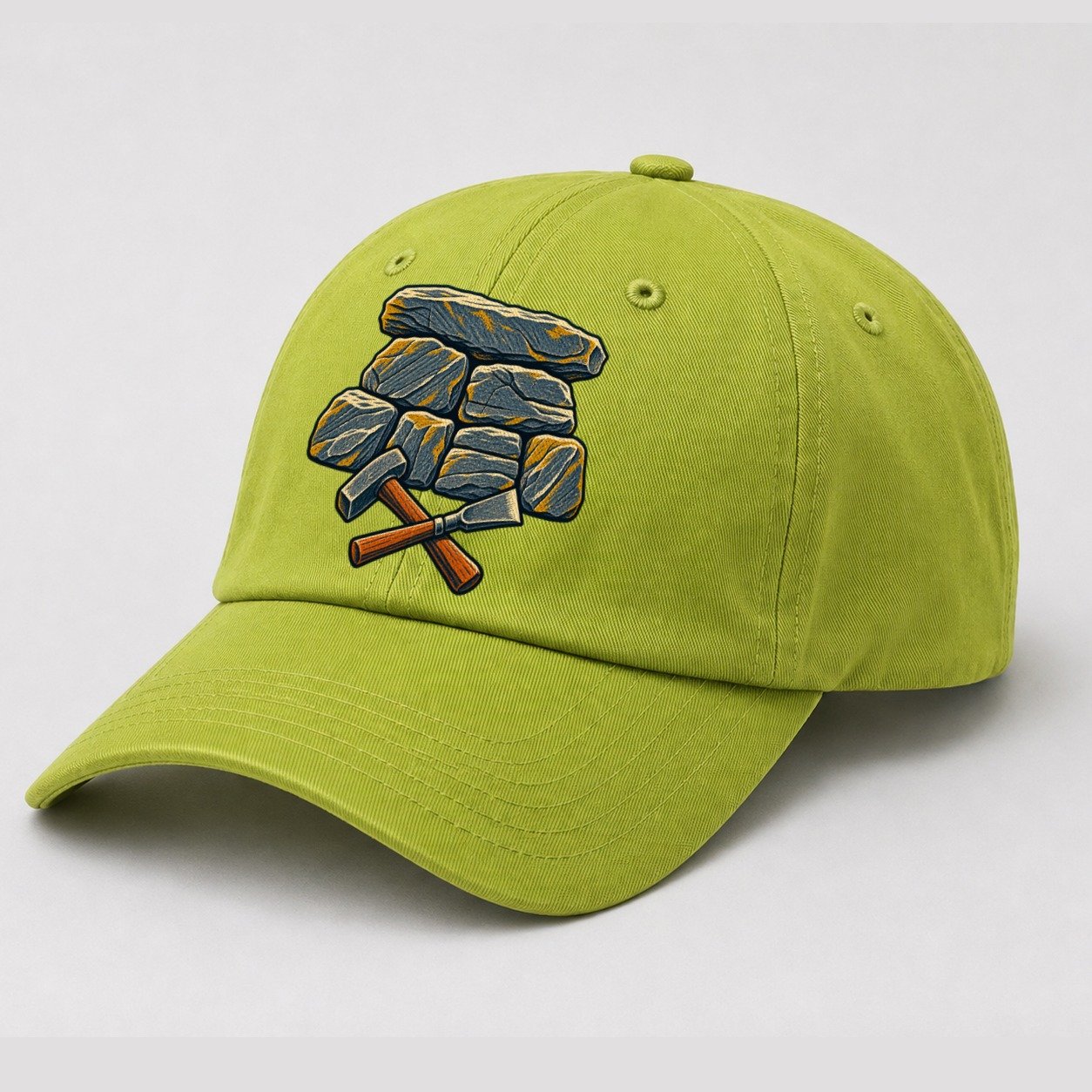Fluorescent Green — angle view