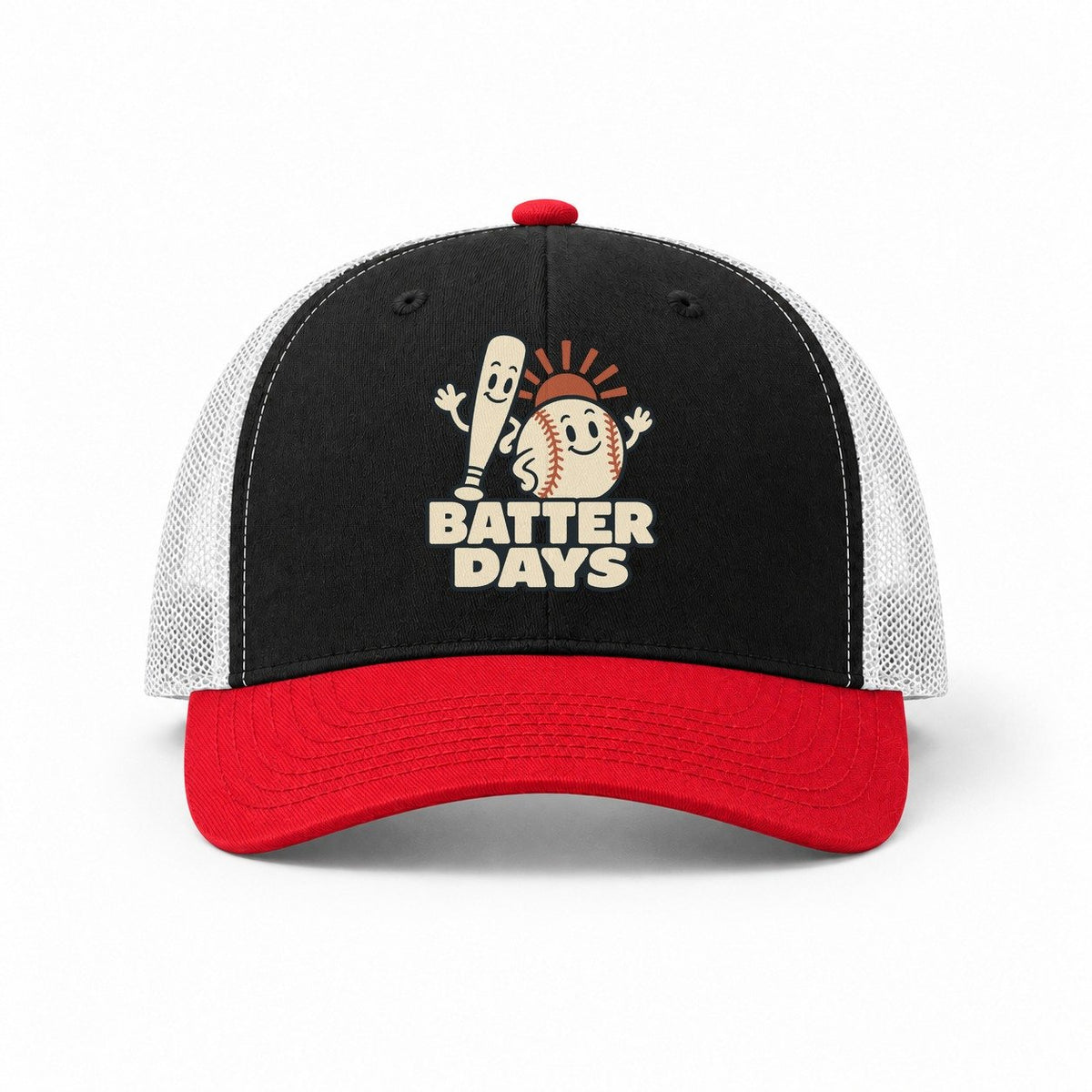 Black-Red-White — front view