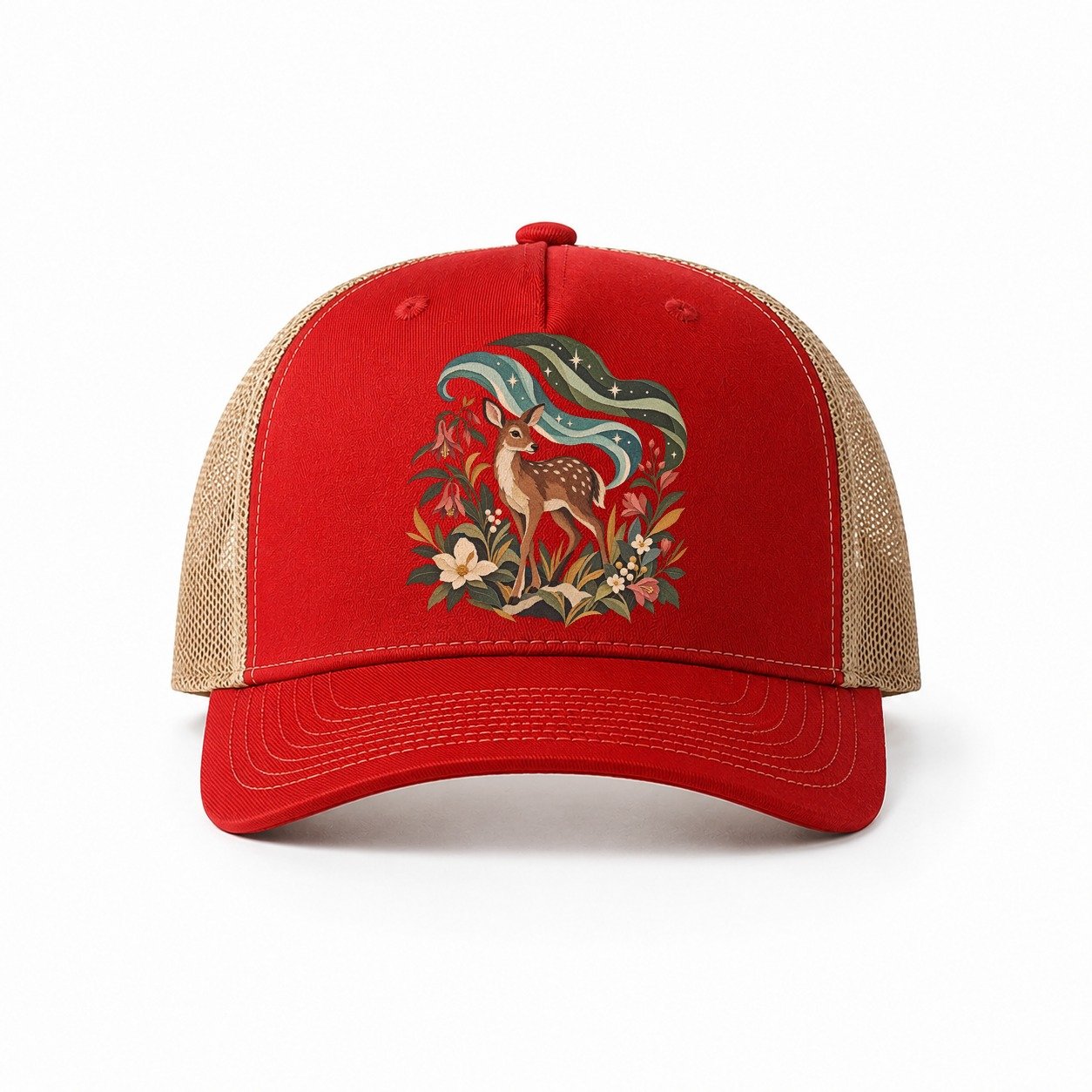 Red-Khaki — front view