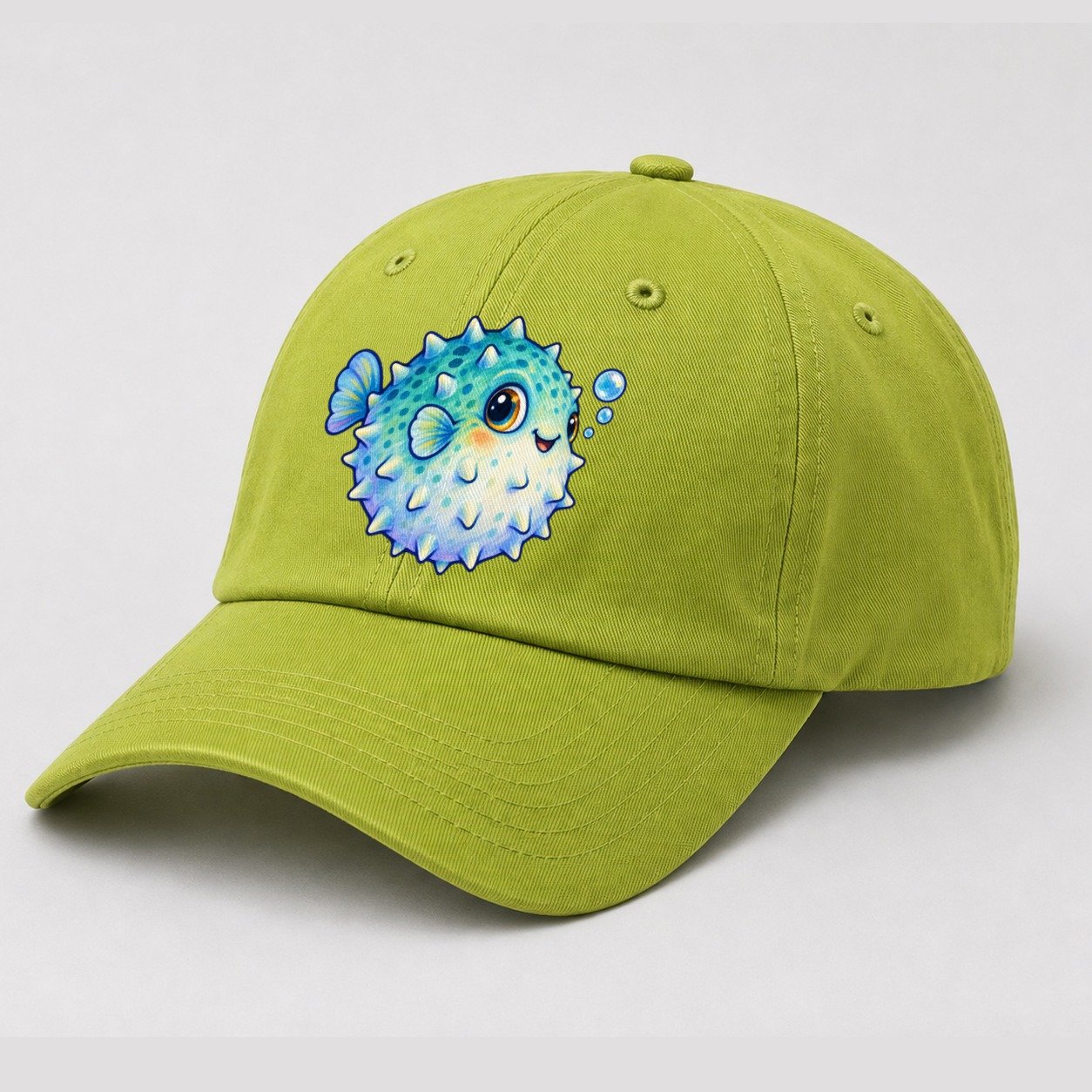Fluorescent Green — angle view