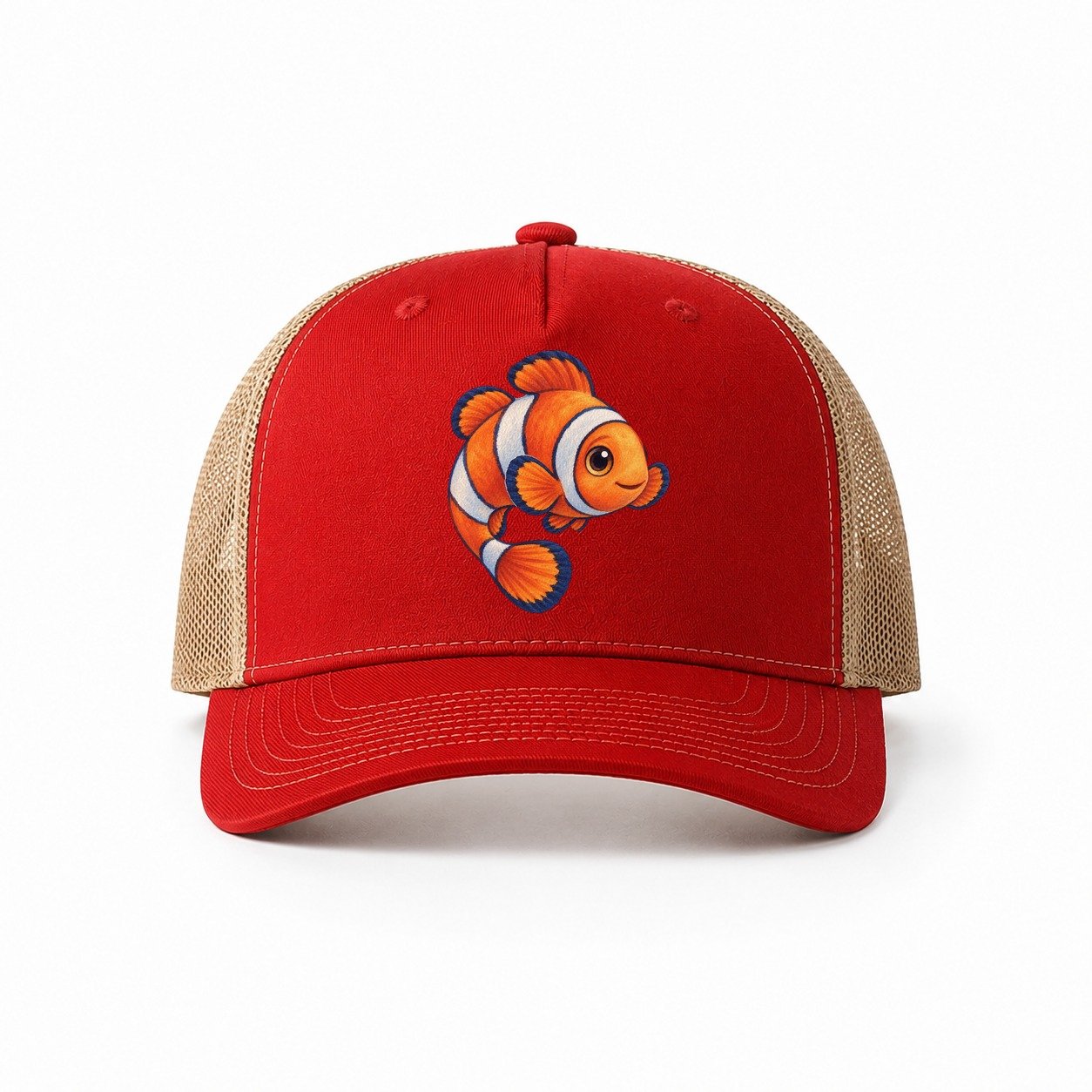 Red-Khaki — front view