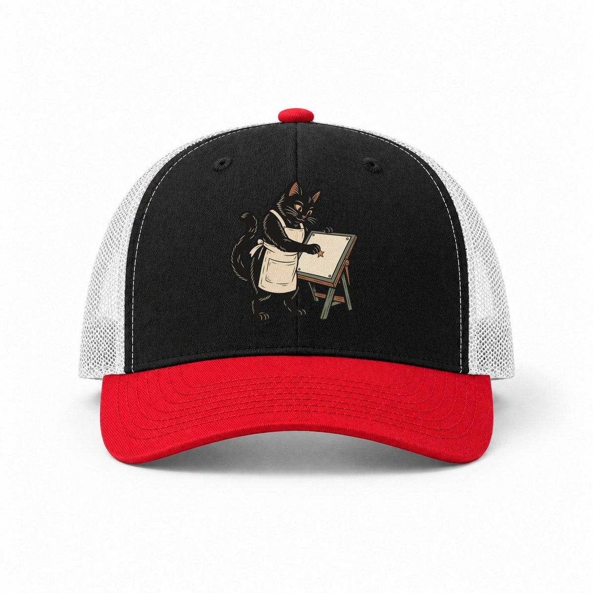 Black-Red-White — front view