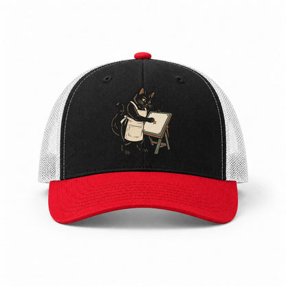 Black-Red-White — front view
