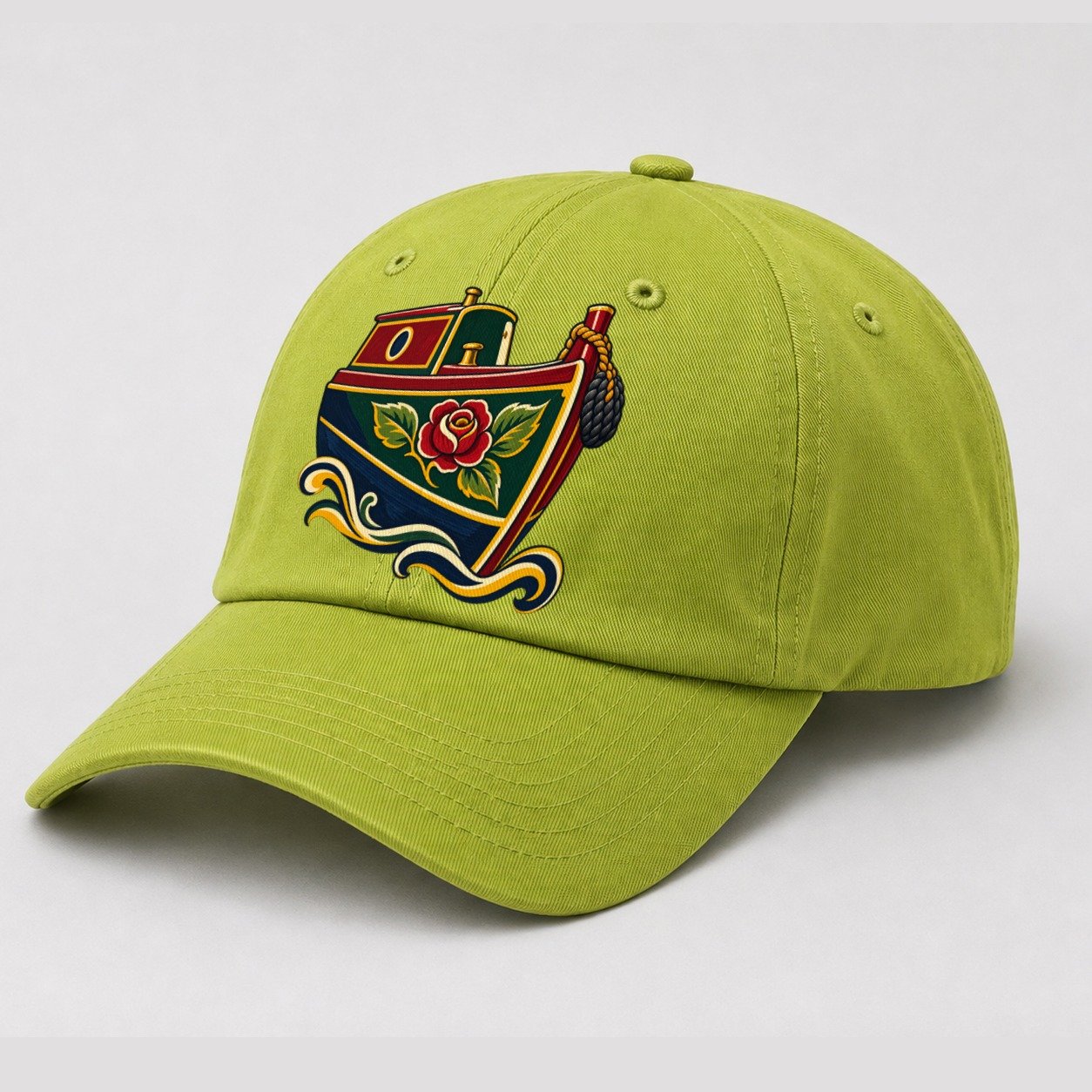 Fluorescent Green — angle view