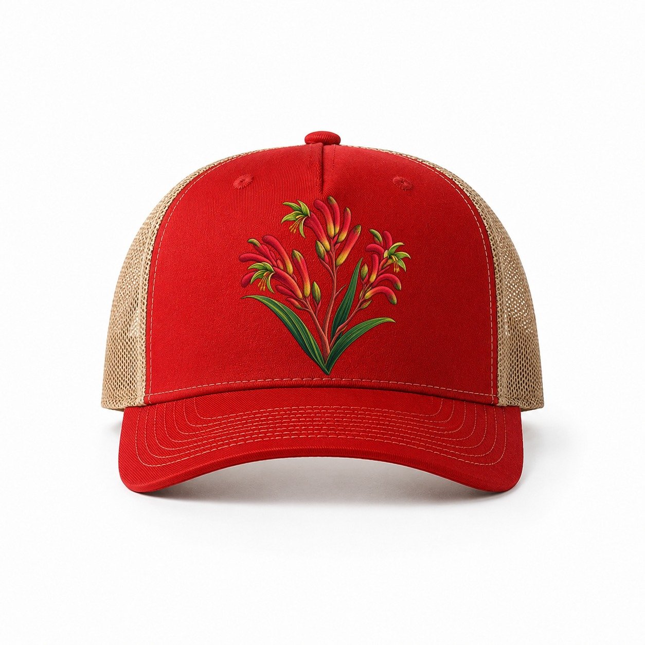 Red-Khaki — front view