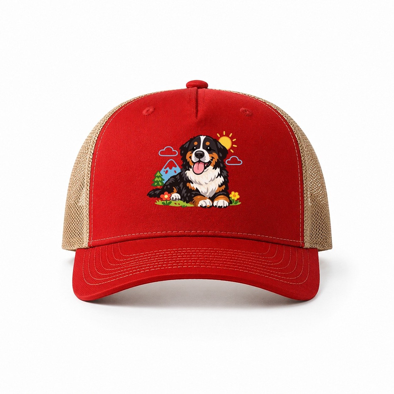 Red-Khaki — front view