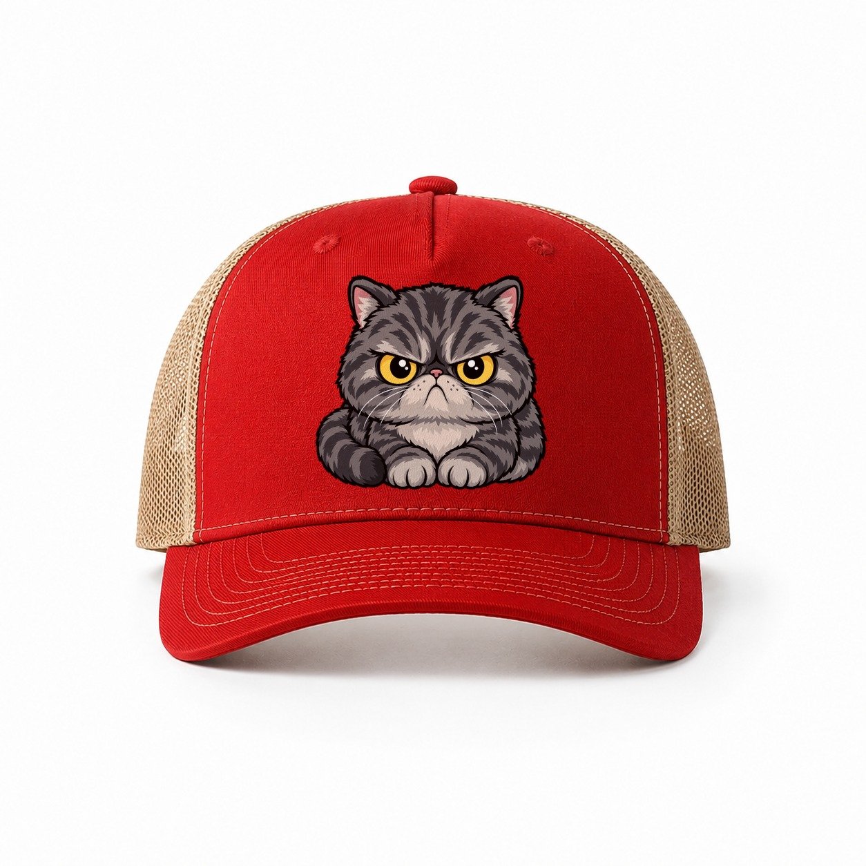 Red-Khaki — front view