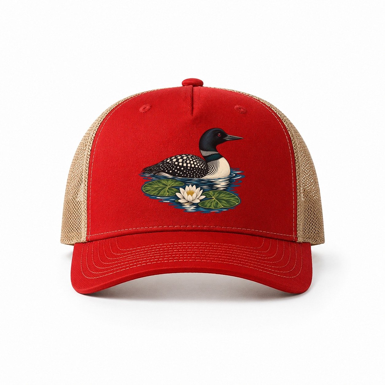 Red-Khaki — front view