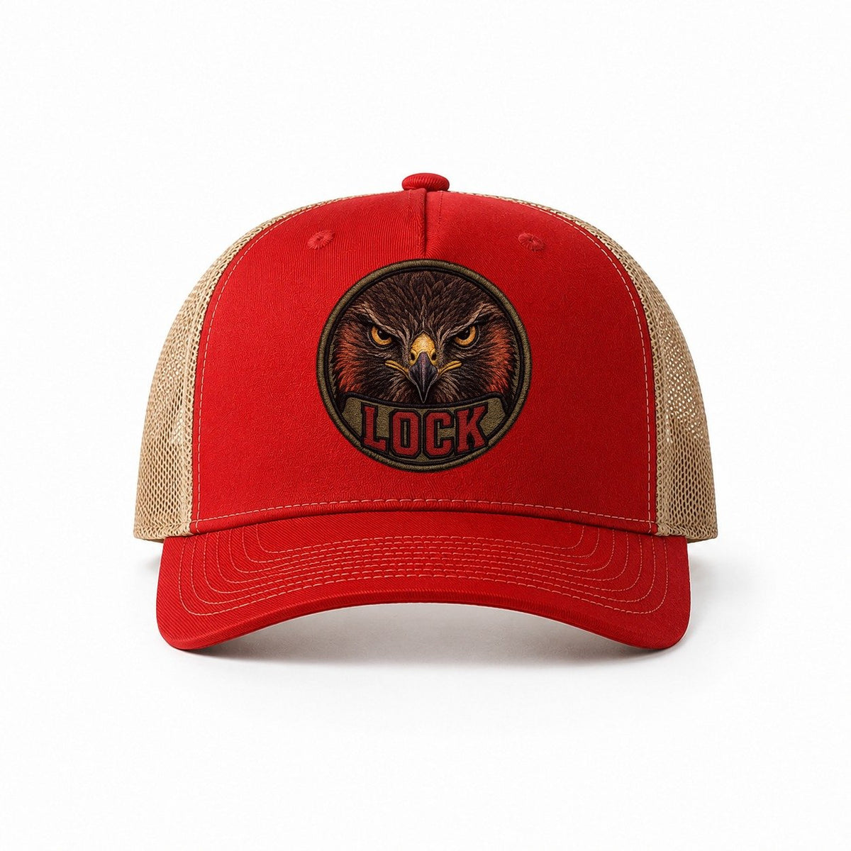 Red-Khaki — front view