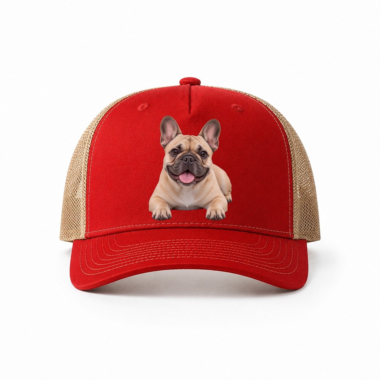 Red-Khaki — front view