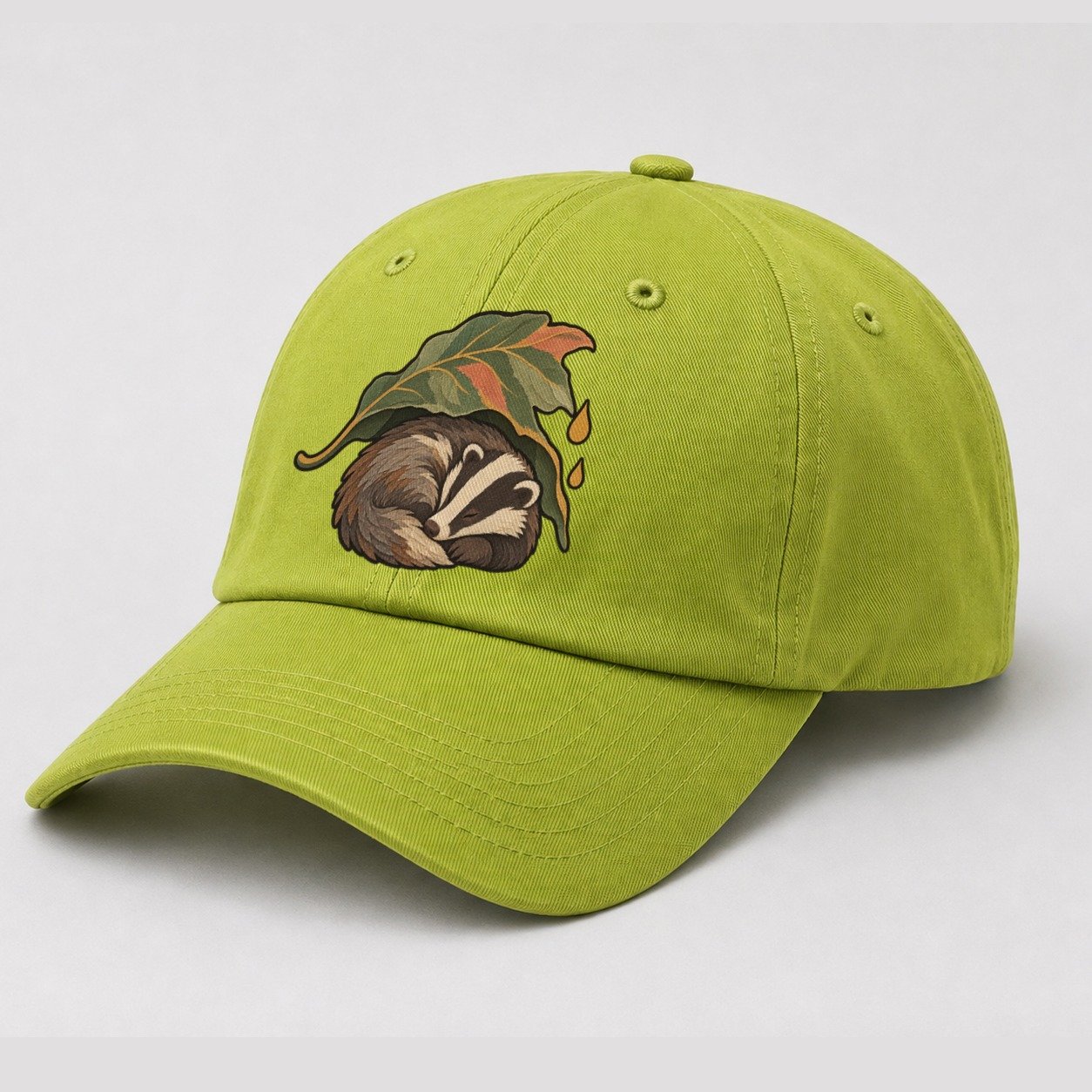 Fluorescent Green — angle view