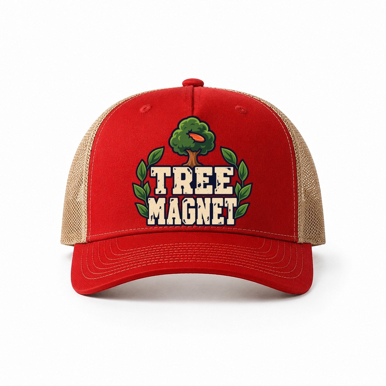 Red-Khaki — front view