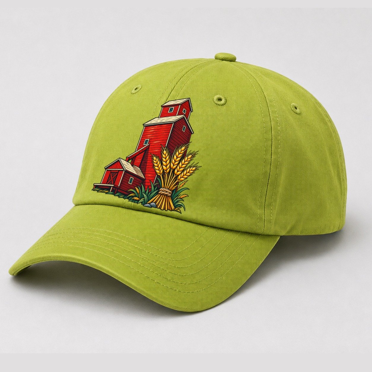 Fluorescent Green — angle view