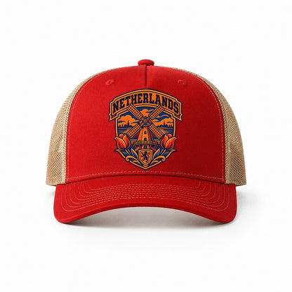 Red-Khaki — front view