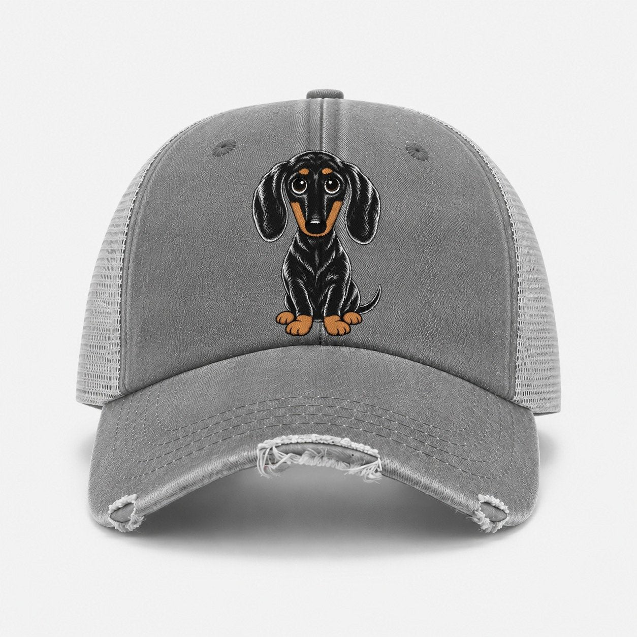 Grey — front view