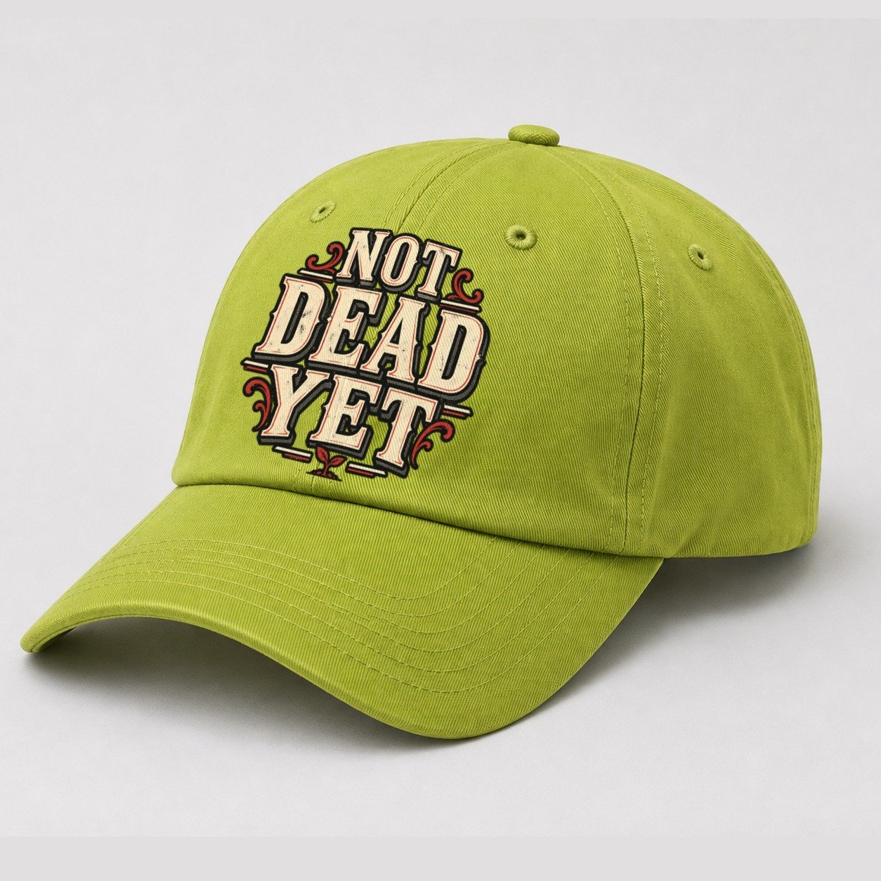 Fluorescent Green — angle view