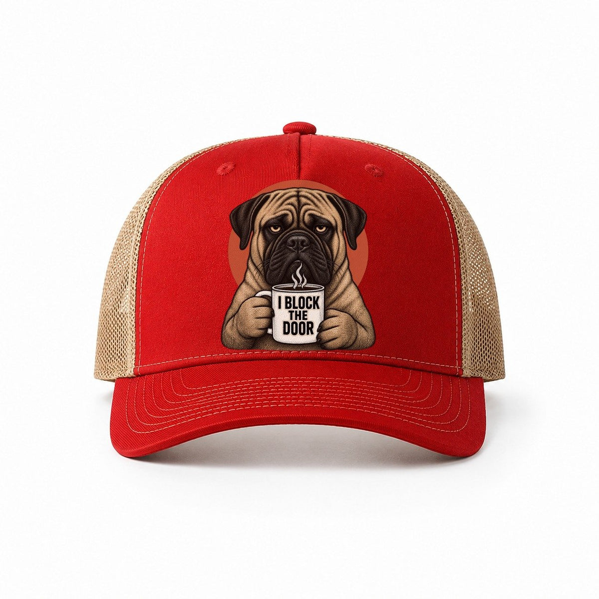 Red-Khaki — front view