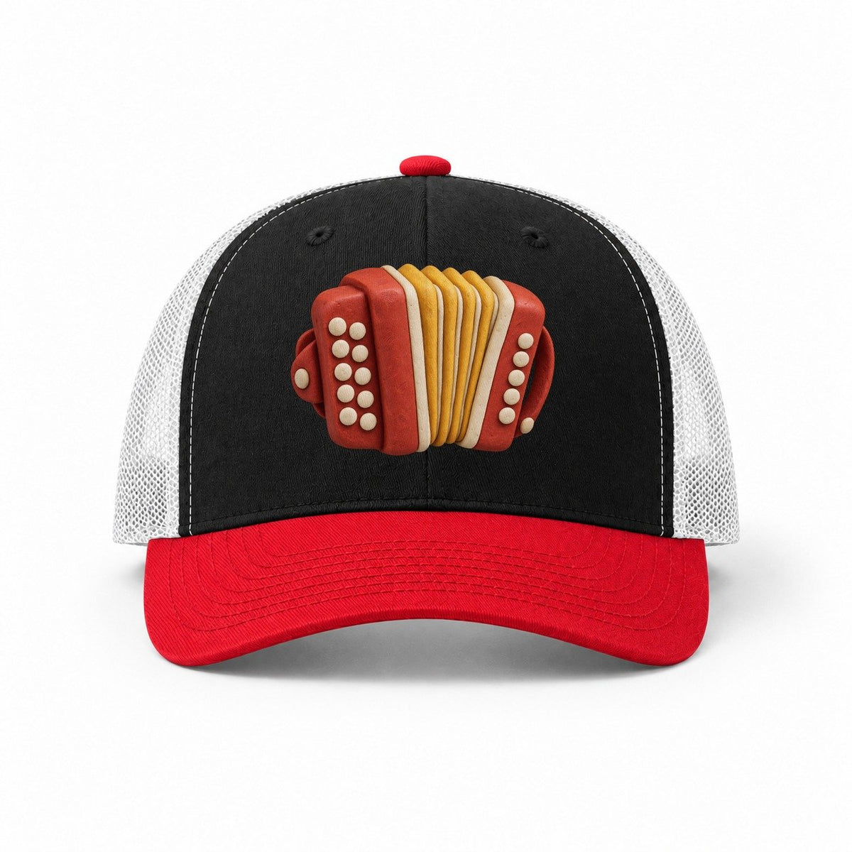 Black-Red-White — front view