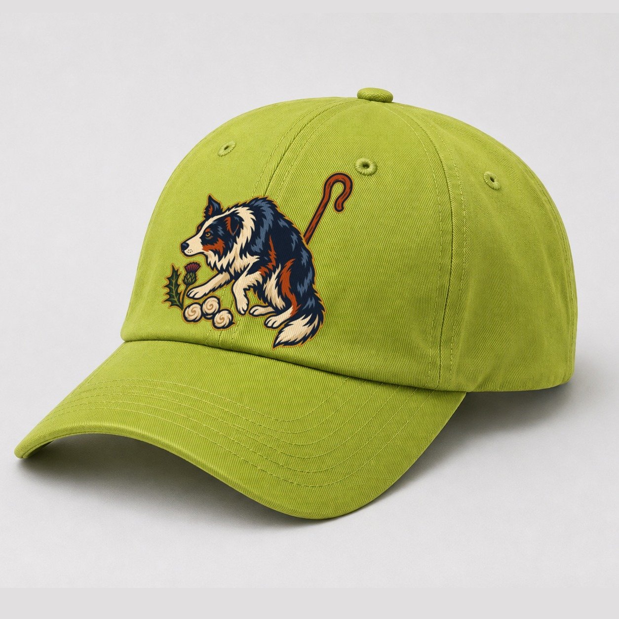 Fluorescent Green — angle view