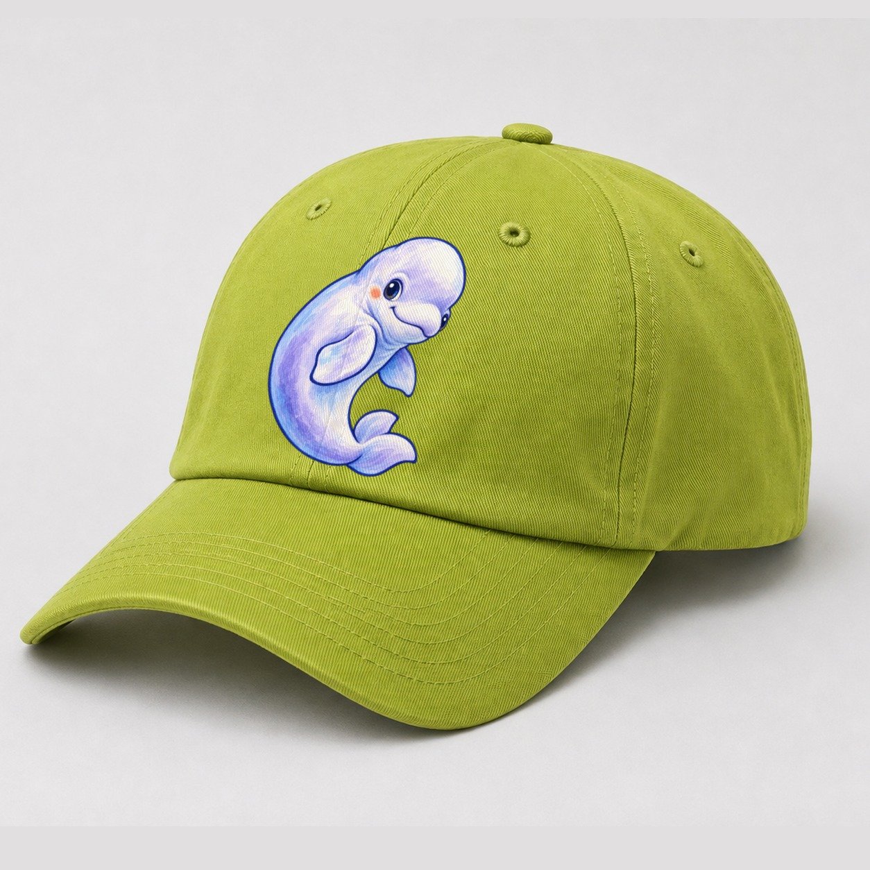 Fluorescent Green — angle view