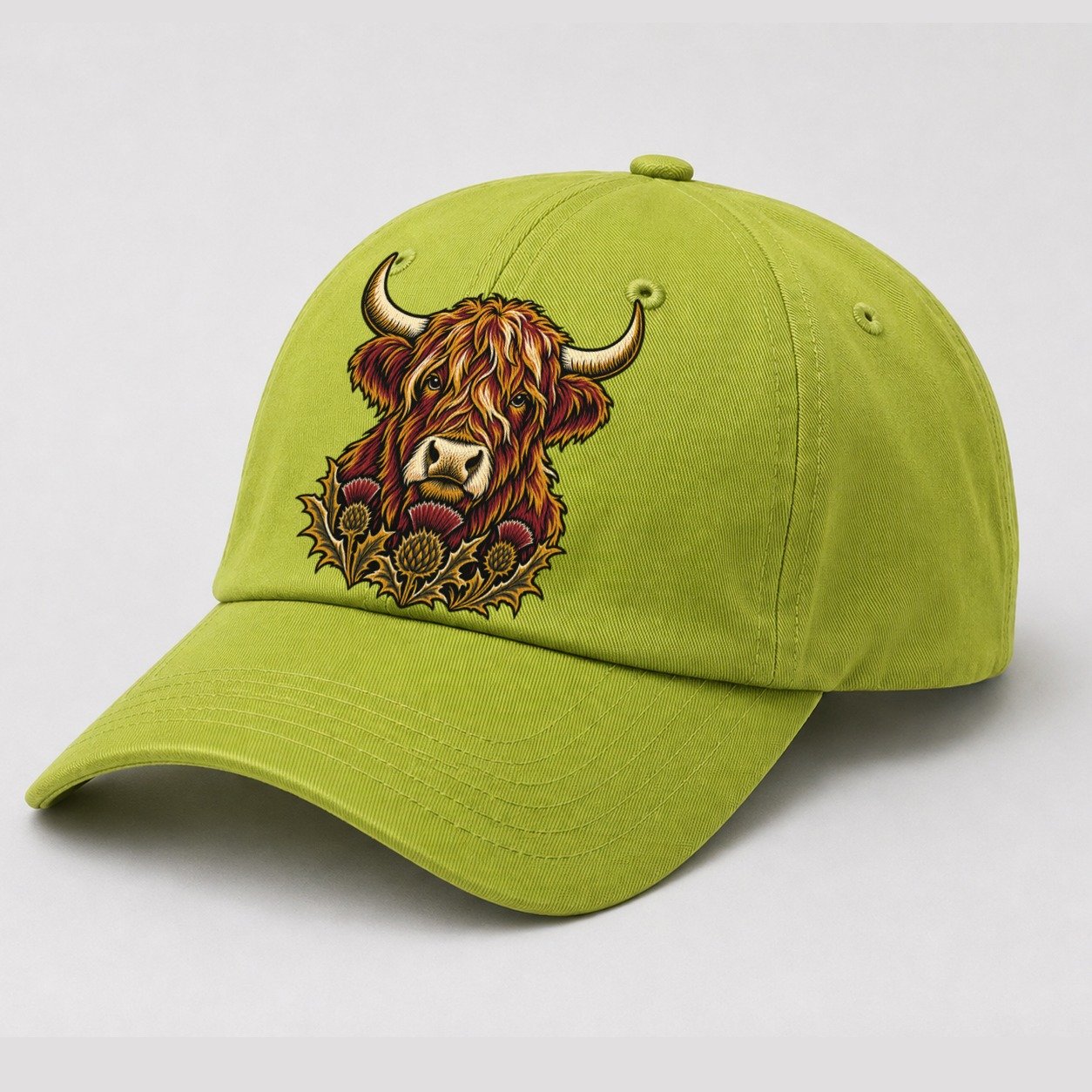 Fluorescent Green — angle view