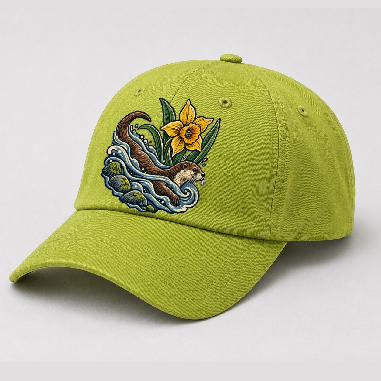 Fluorescent Green — angle view