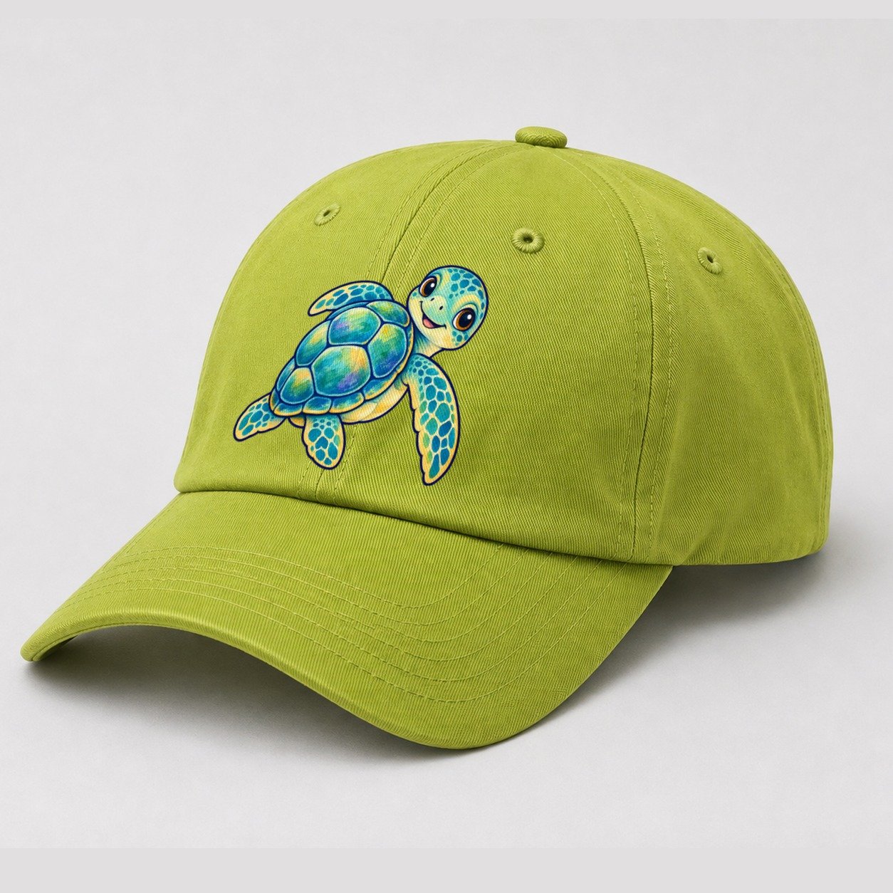 Fluorescent Green — angle view