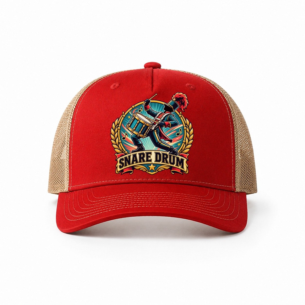 Red-Khaki — front view