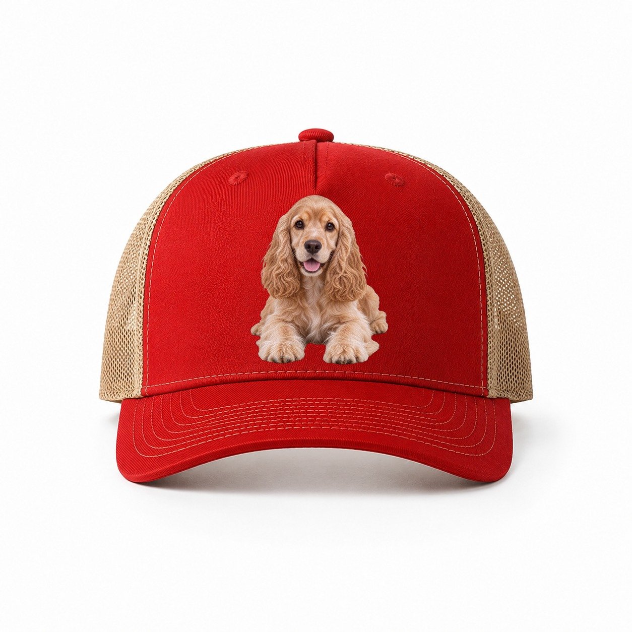 Red-Khaki — front view