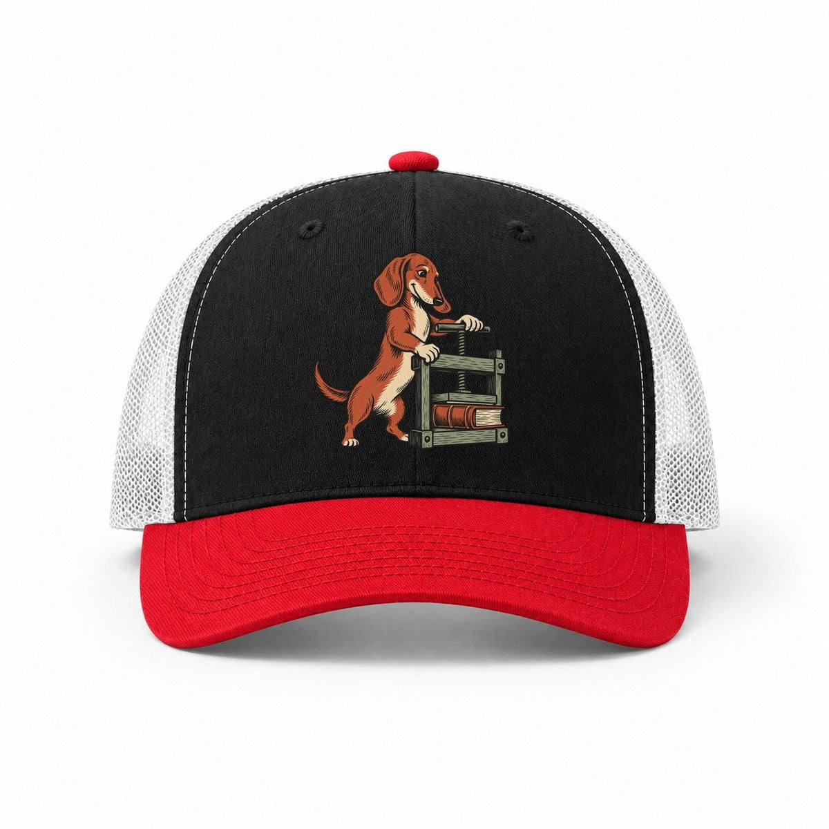 Black-Red-White — front view