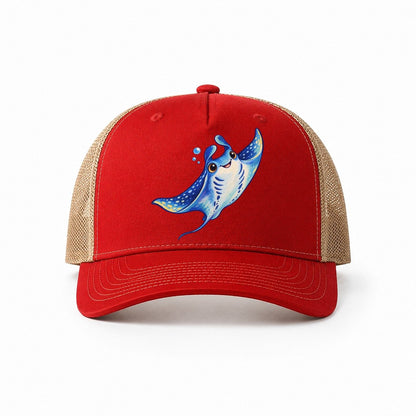 Red-Khaki — front view