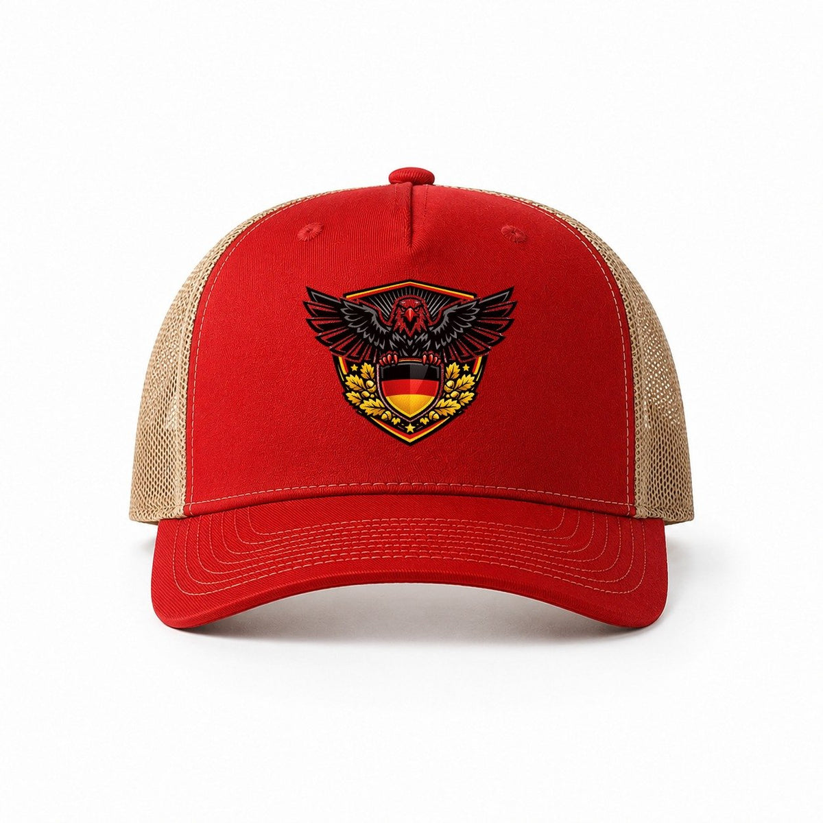 Red-Khaki — front view