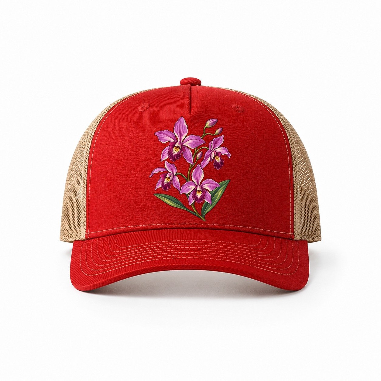 Red-Khaki — front view