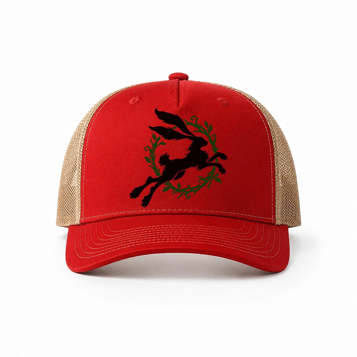 Red-Khaki — front view