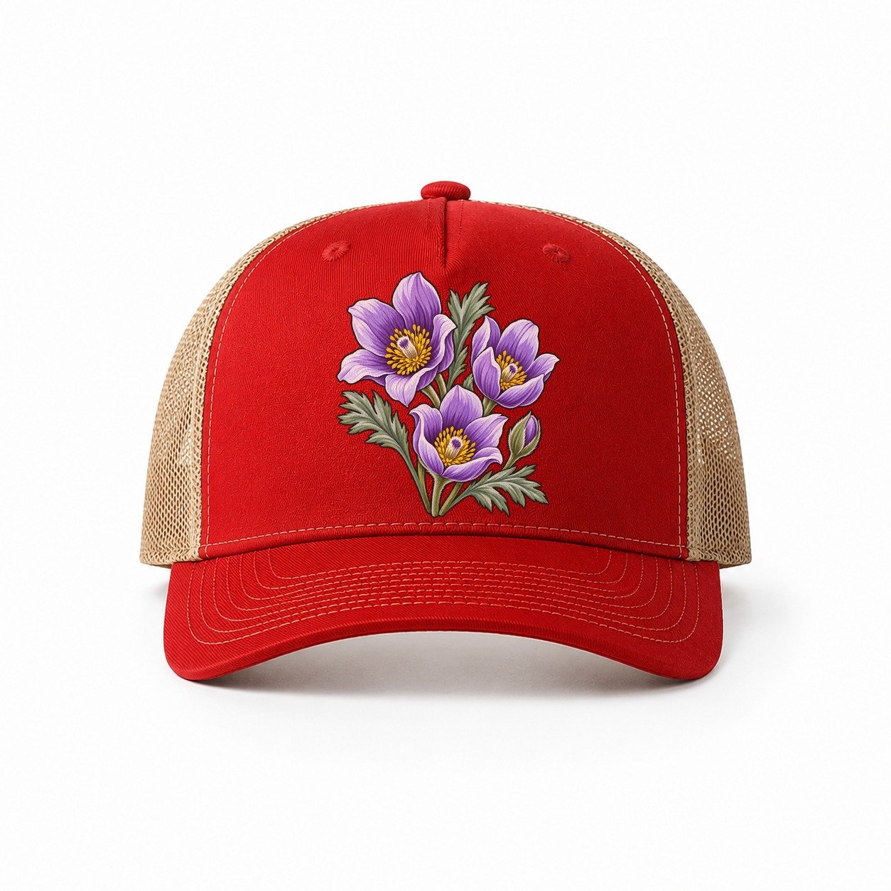 Red-Khaki — front view