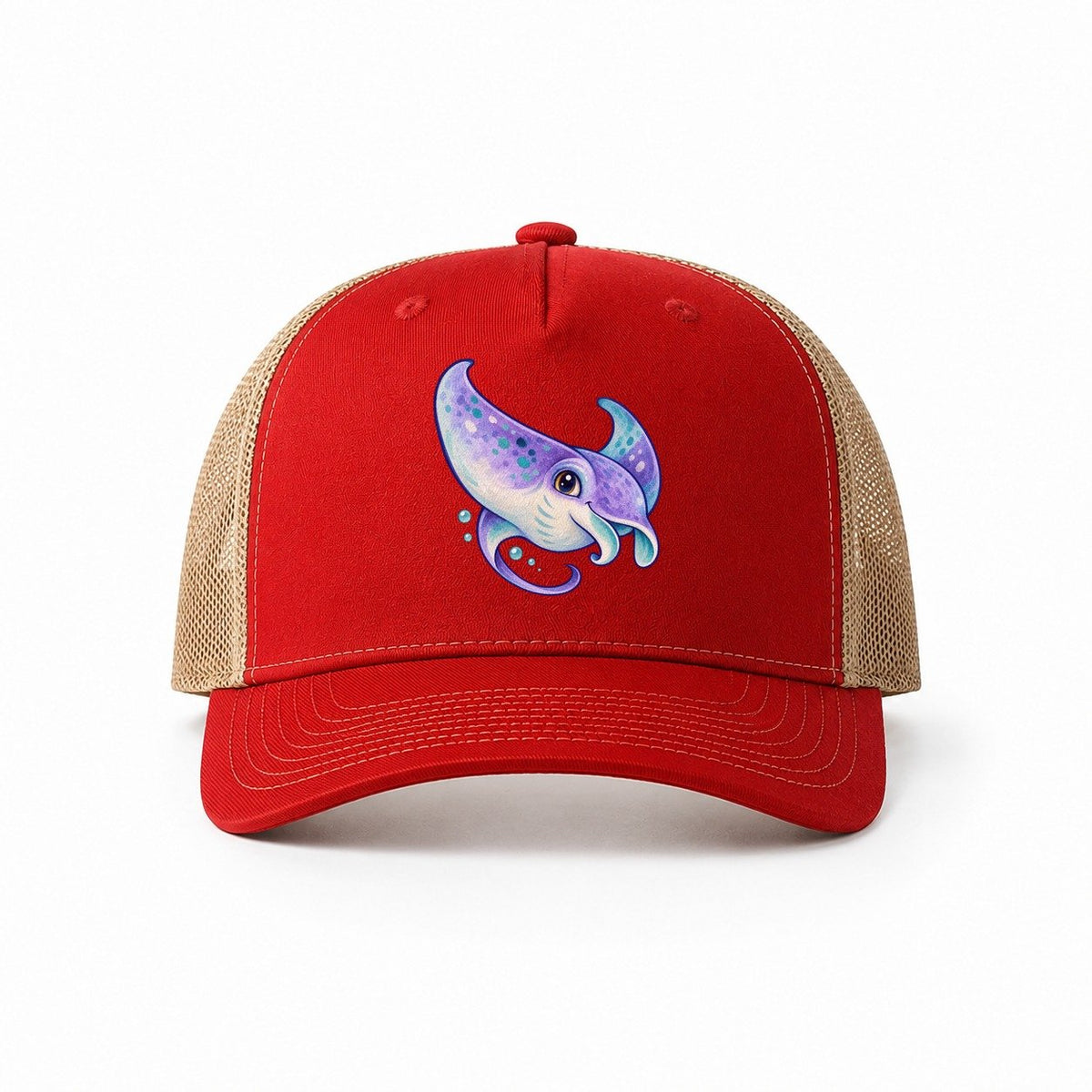 Red-Khaki — front view