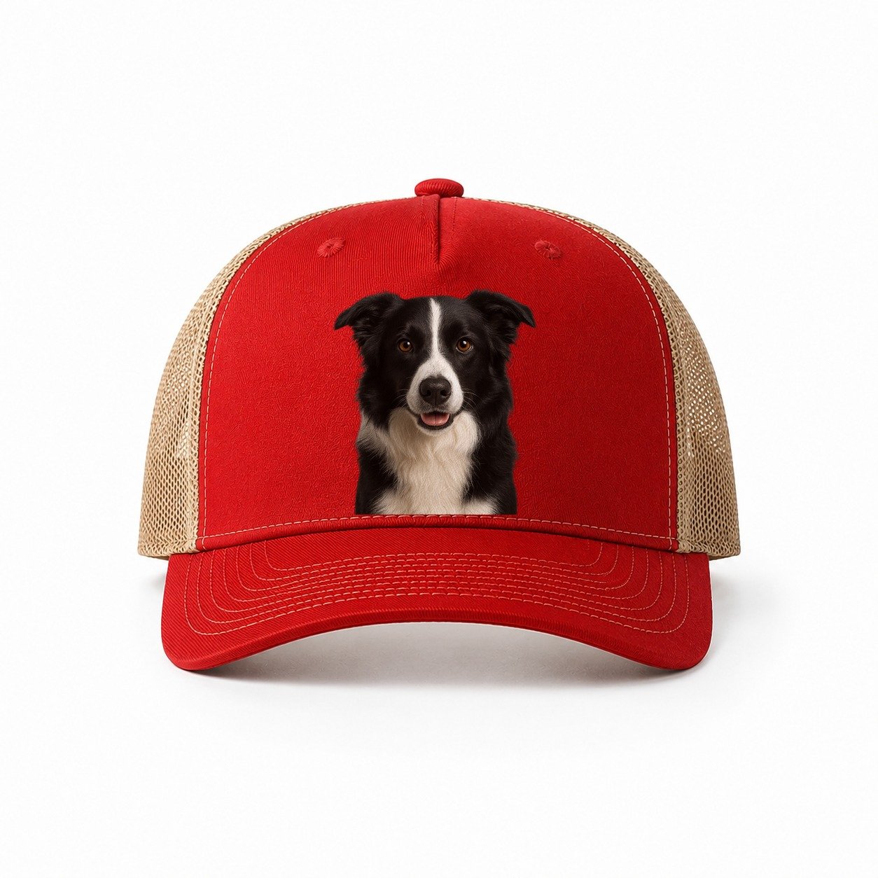 Red-Khaki — front view